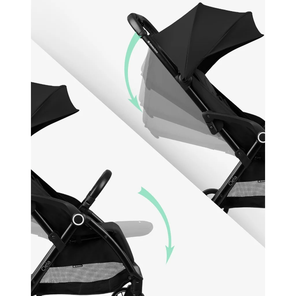 کالسکه کیکابو مدل Ciela دسته مبلی مسافرتی تاشو Kikkaboo