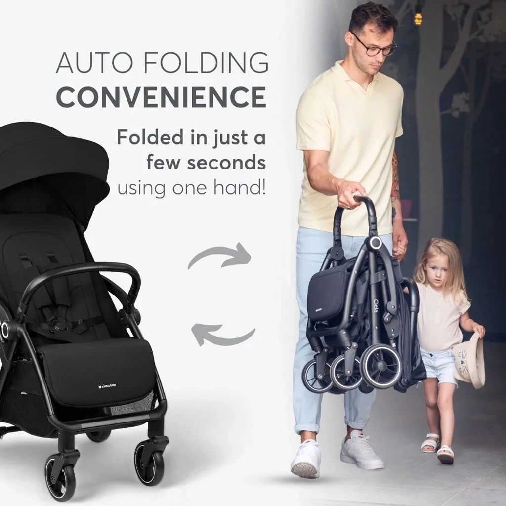 کالسکه کیکابو مدل Ciela دسته مبلی مسافرتی تاشو Kikkaboo