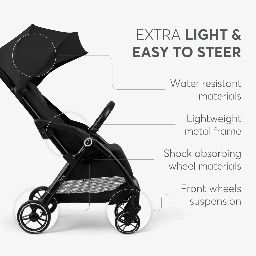 کالسکه کیکابو مدل Ciela دسته مبلی مسافرتی تاشو Kikkaboo