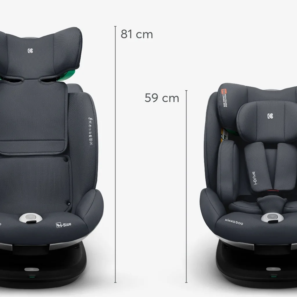 صندلی ماشین کیکابو مدل I Drive I size طبی 360درجه ایزوفیکس دار Kikkaboo