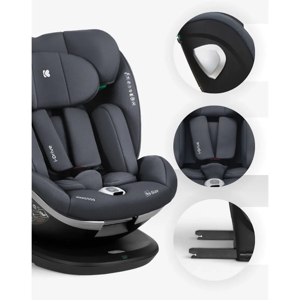 صندلی ماشین کیکابو مدل I Drive I size طبی 360درجه ایزوفیکس دار Kikkaboo