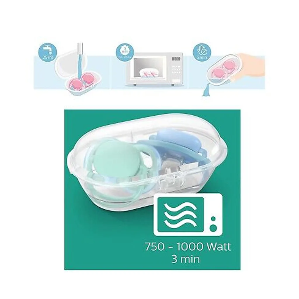 پستانک اونت Ultra Air الترا ایر 2عددی رنگین کمان خورشید 0-6ماه Avent