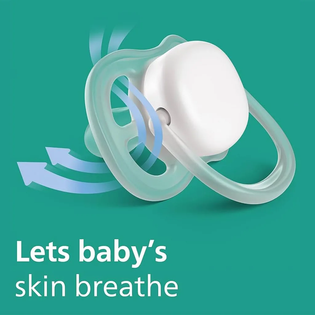 پستانک اونت Ultra Air الترا ایر 2عددی 2رنگ حیوانات 6-18ماه Avent