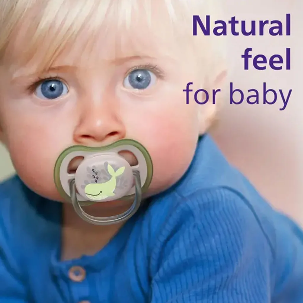 پستانک اونت Ultra Air الترا ایر 2عددی 2رنگ حیوانات 6-18ماه Avent