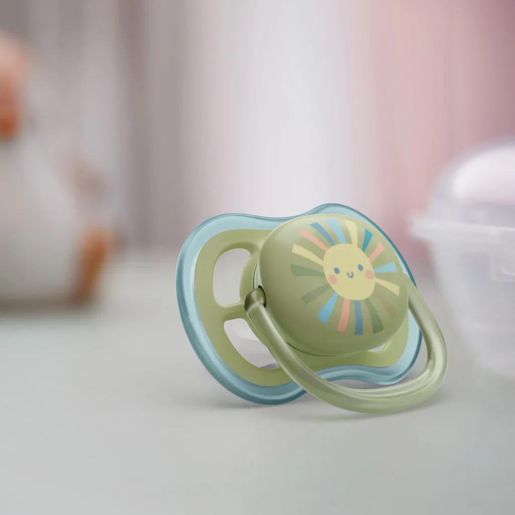 پستانک اونت Ultra Air الترا ایر 2عددی رنگین کمان خورشید 0-6ماه Avent