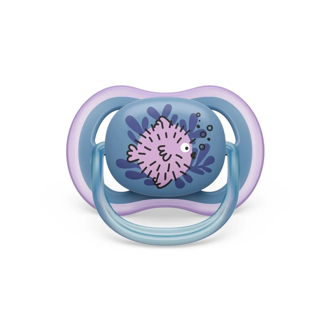 پستانک اونت Ultra Air الترا ایر 2عددی رنگین 6-18ماه Avent