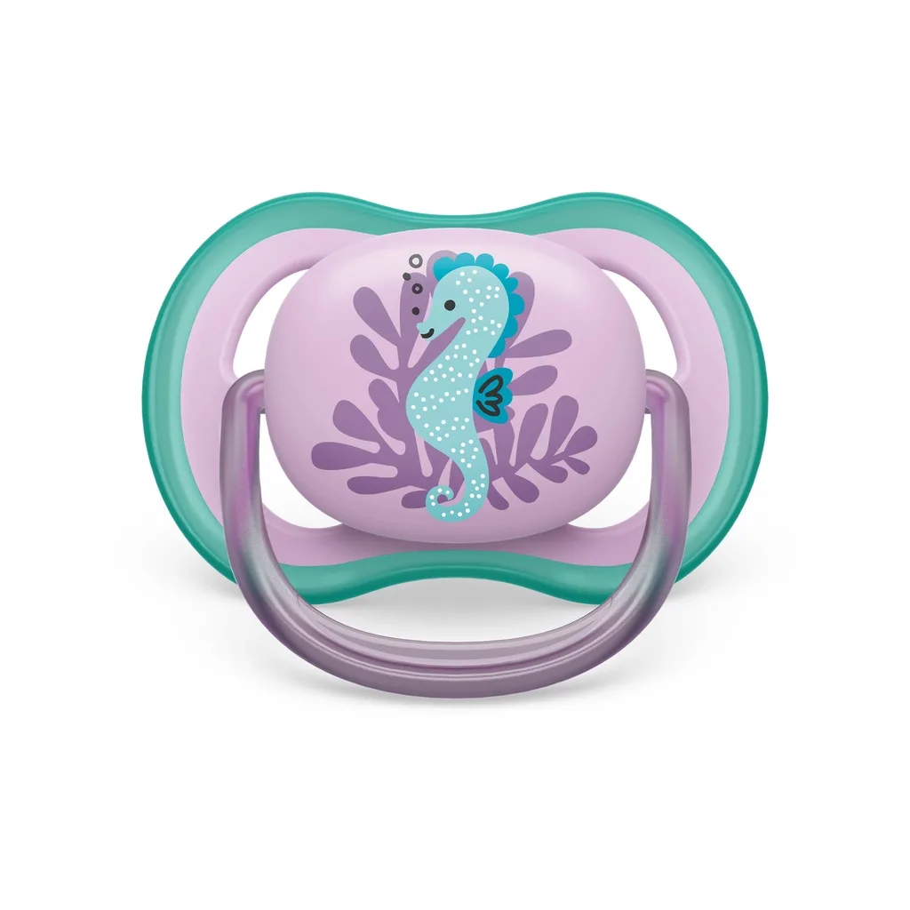 پستانک اونت Ultra Air الترا ایر 2عددی رنگین 6-18ماه Avent