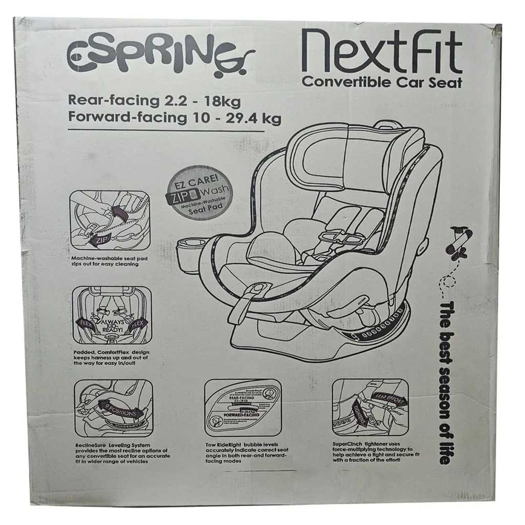 صندلی ماشین اسپرینگ NextFit نکست فیت ایزوفیکس دار Espring