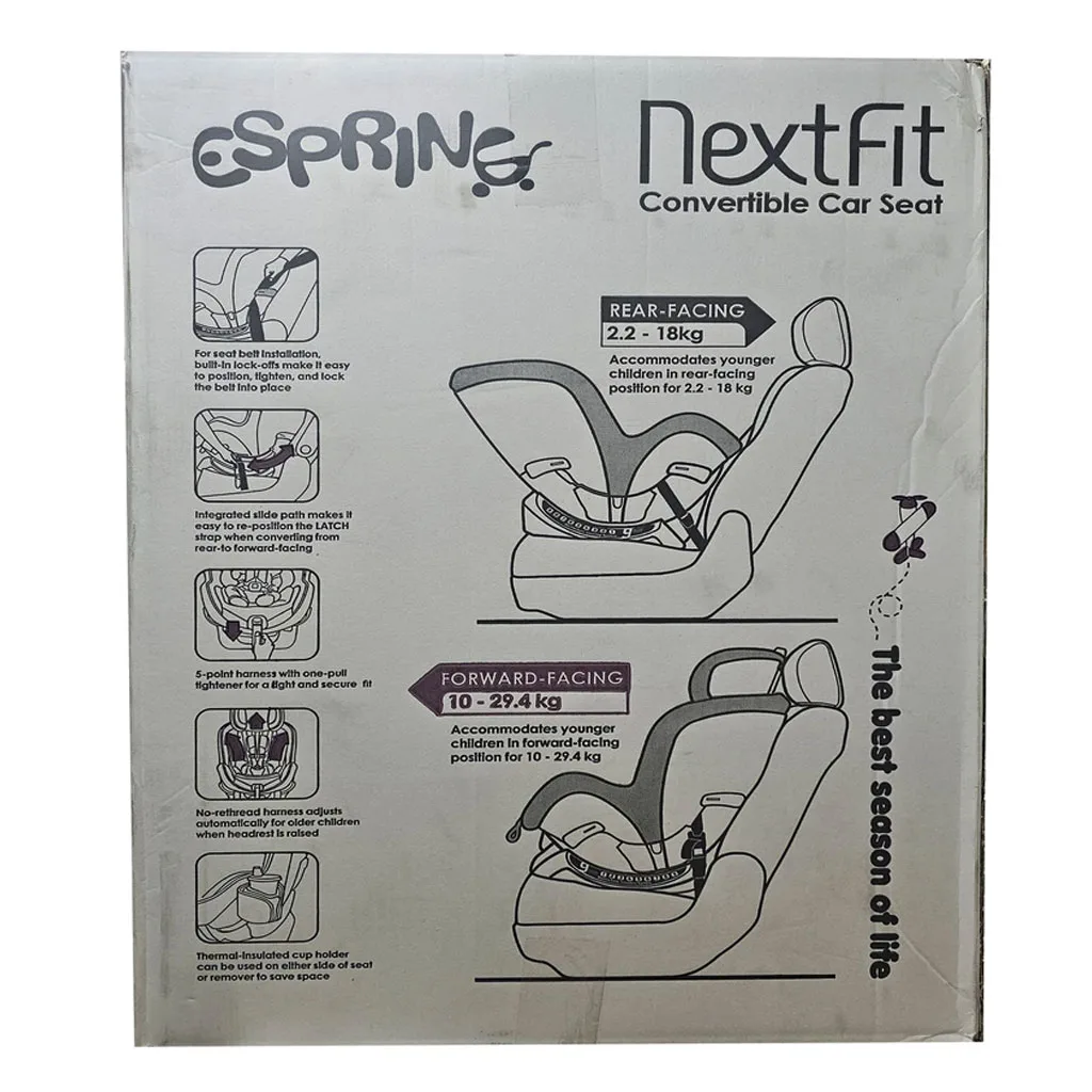 صندلی ماشین اسپرینگ NextFit نکست فیت ایزوفیکس دار Espring