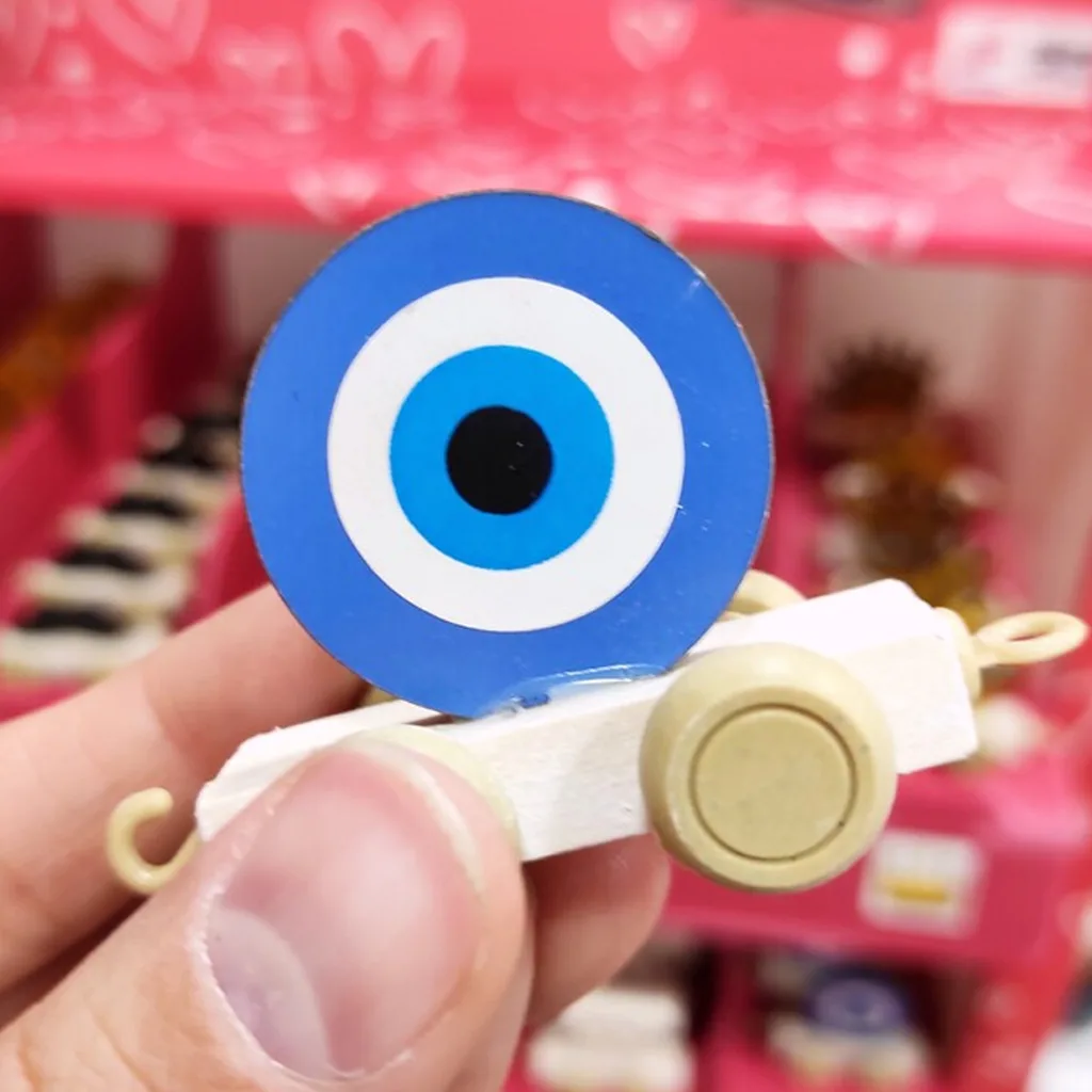 هدایای چوبی و تبلیغاتی حروف لاتین انگلیسی اسم ساز قطار شادی Happy Train