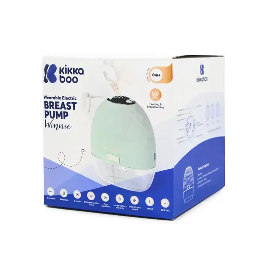 شیردوش برقی کیکابو مدل Breast Pump Winnie پرتابل Kikkaboo