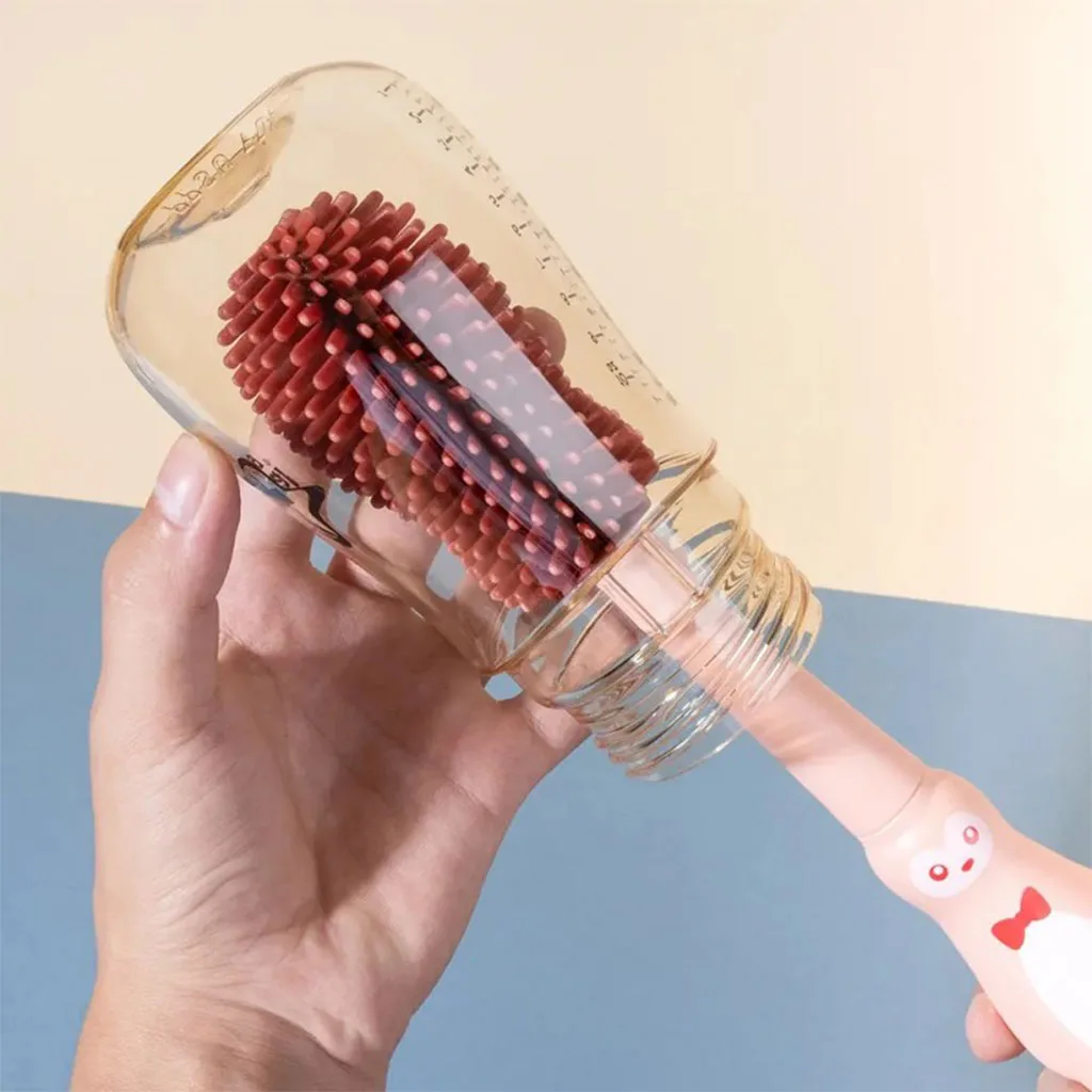 برس شيشه شور اونت 3تكه سيليكونی پيگوئن پاپيونی Avent