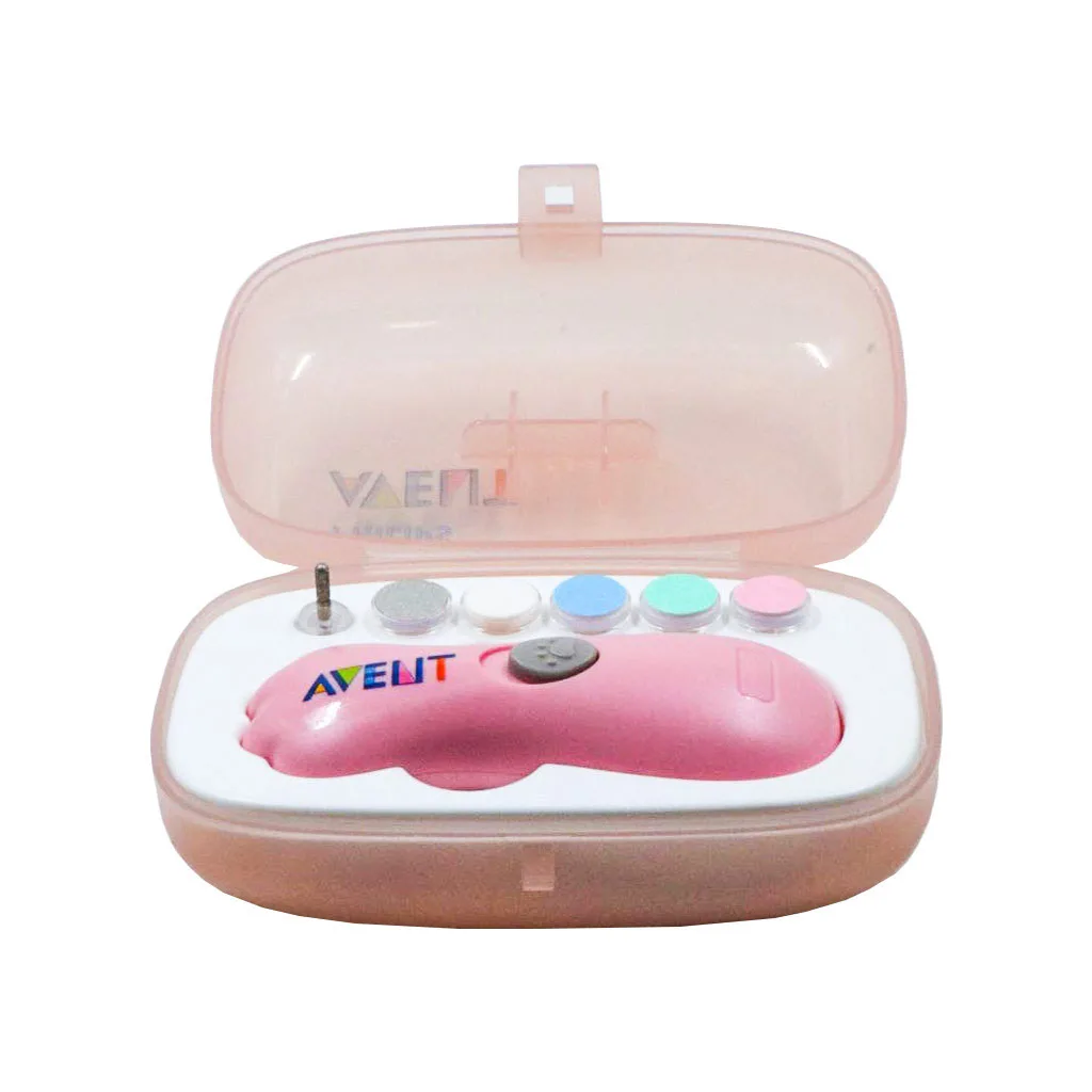 سوهان برقی اونت 8تكه باطری خور قاب دار پرتاب مسافرتی Avent