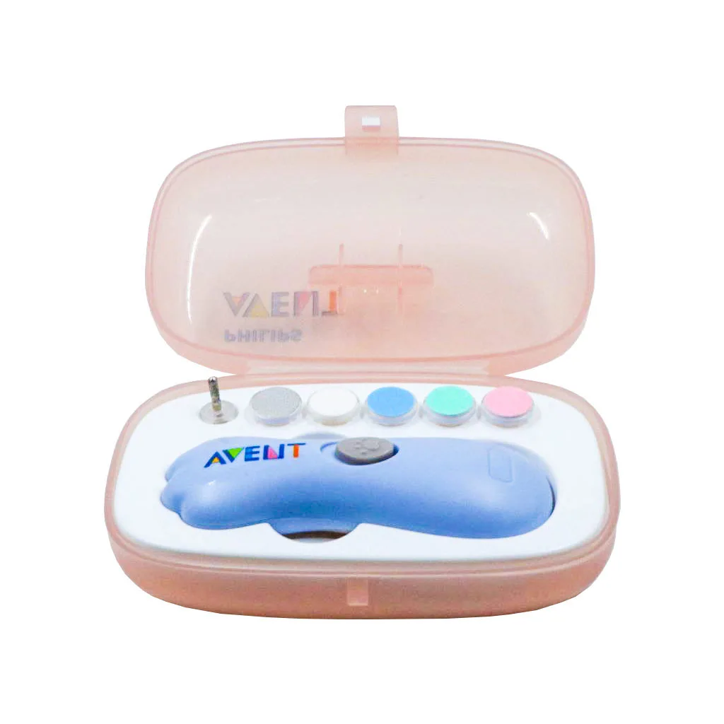 سوهان برقی اونت 8تكه باطری خور قاب دار پرتاب مسافرتی Avent