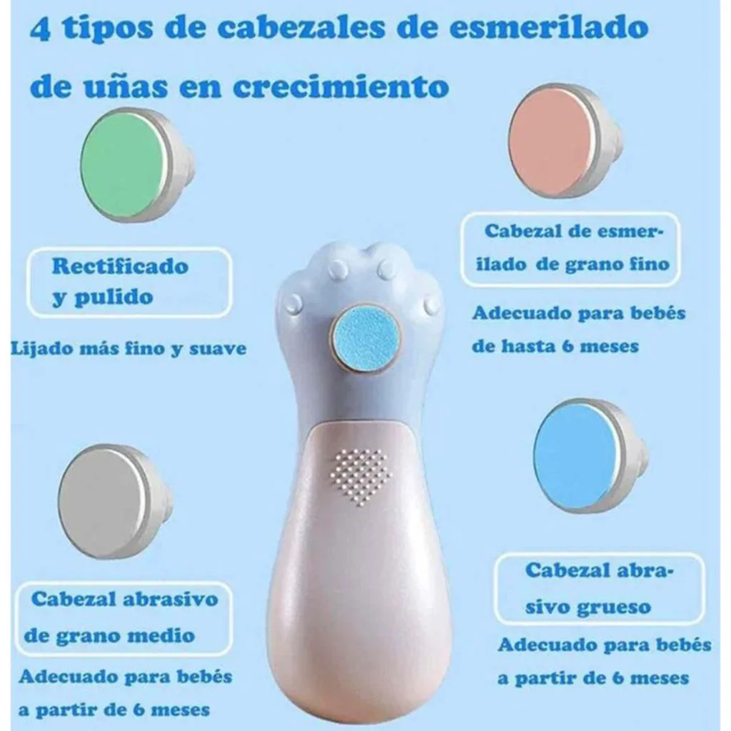 سوهان برقی اونت 8تكه باطری خور قاب دار پرتاب مسافرتی Avent