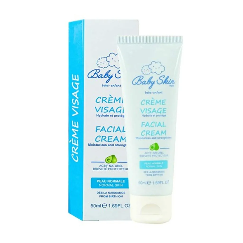 کرم مرطوب کننده صورت بیبی اسکین آووکادو 50میل Baby Skin