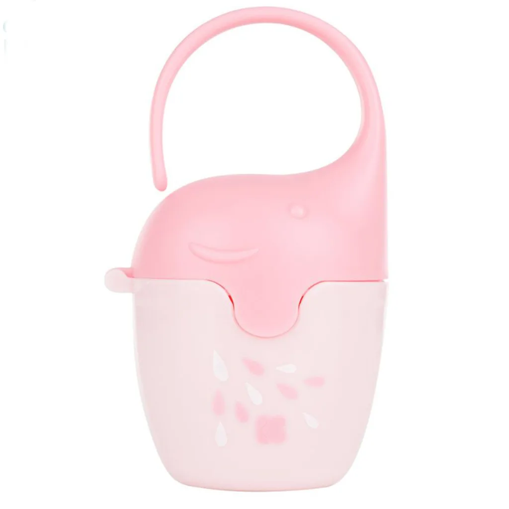 قاب پستانک کیکابو Elephant طرح فیل 2رنگ 0+ماه Kikkaboo