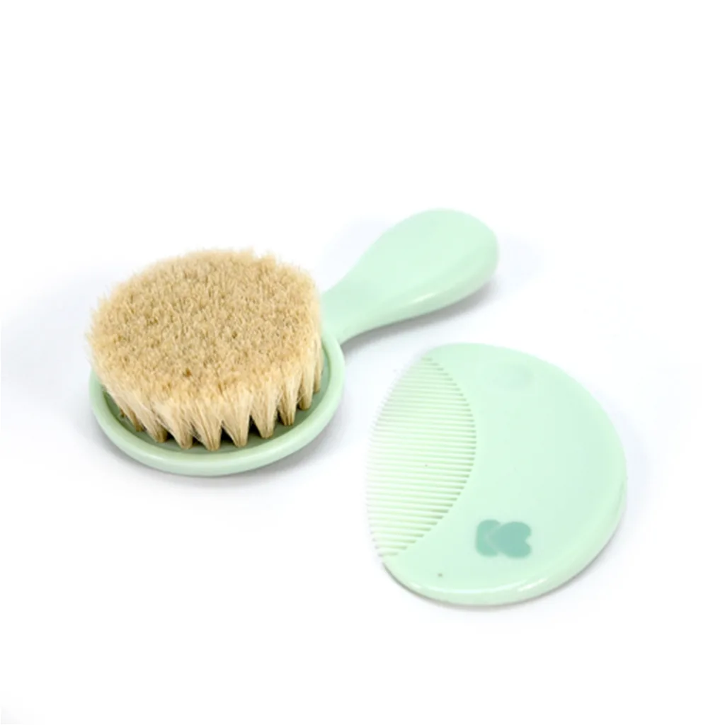 شانه برس کیکابو مدل Savanna با الیاف طبیعی Kikkaboo