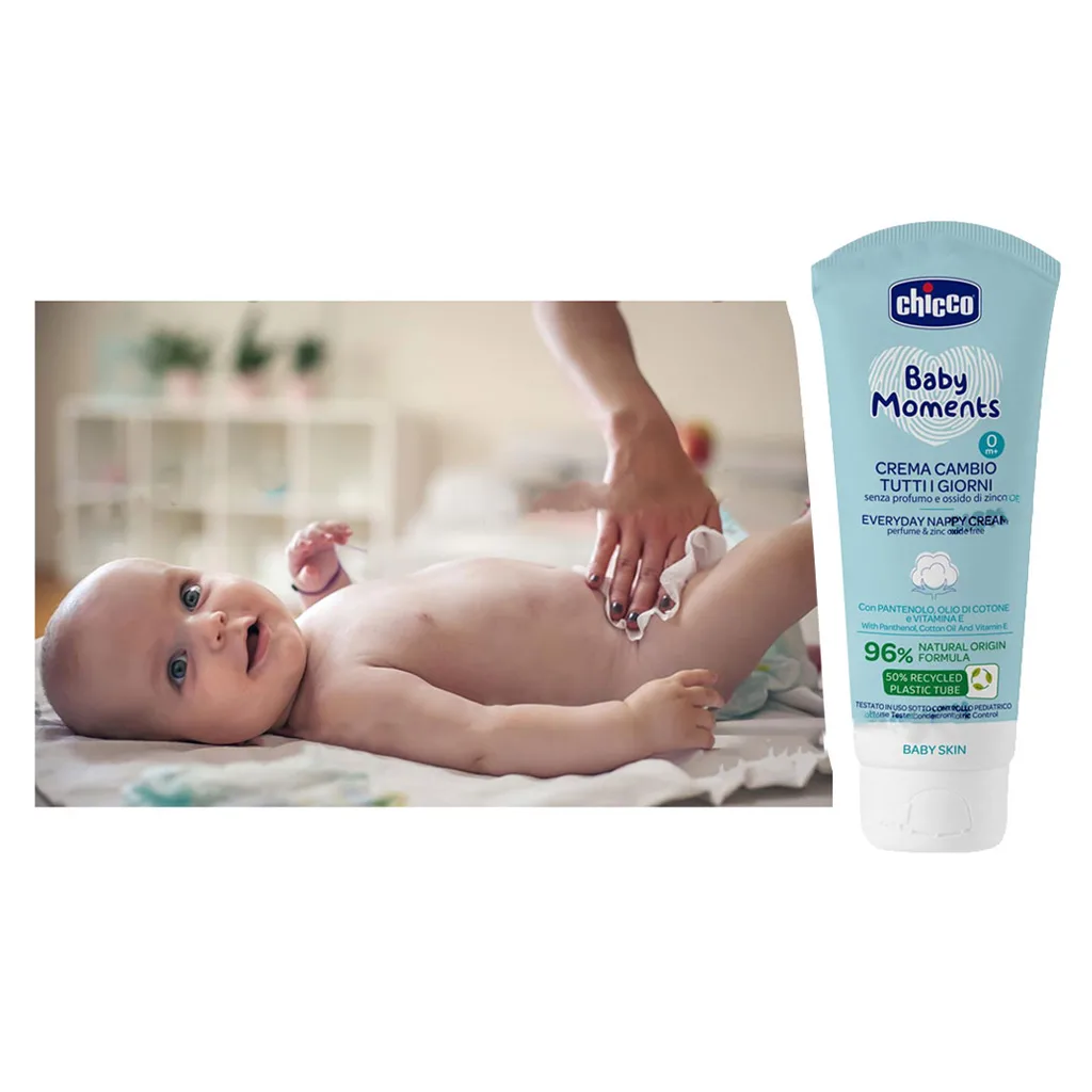 نپی کرم سوختگی چیکو Nappy بدون زینک اکساید 96درصد ارگانیک 100میل Chicco