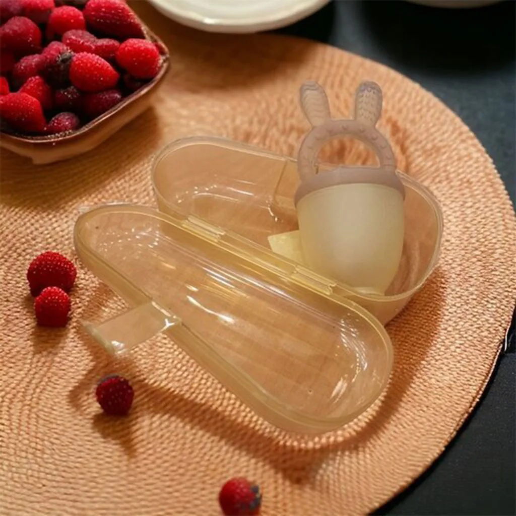 پستانك ميوه خوری فيدينگ تغذيه سيليكونی موم عسل قابدار Dr GYM