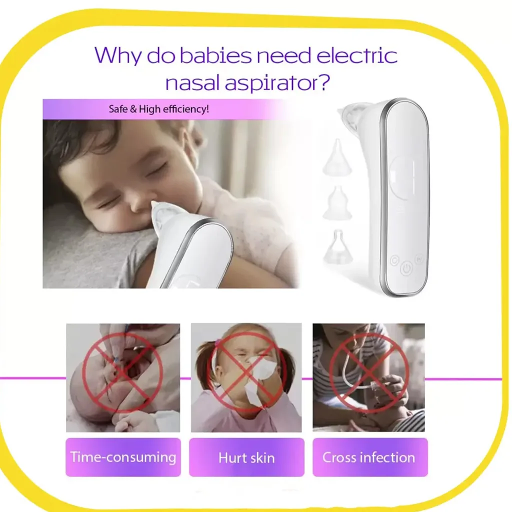 پوار برقی چیکو یا مکنده بینی و صورت 2کاره شارژی قابل شستشو Chicco