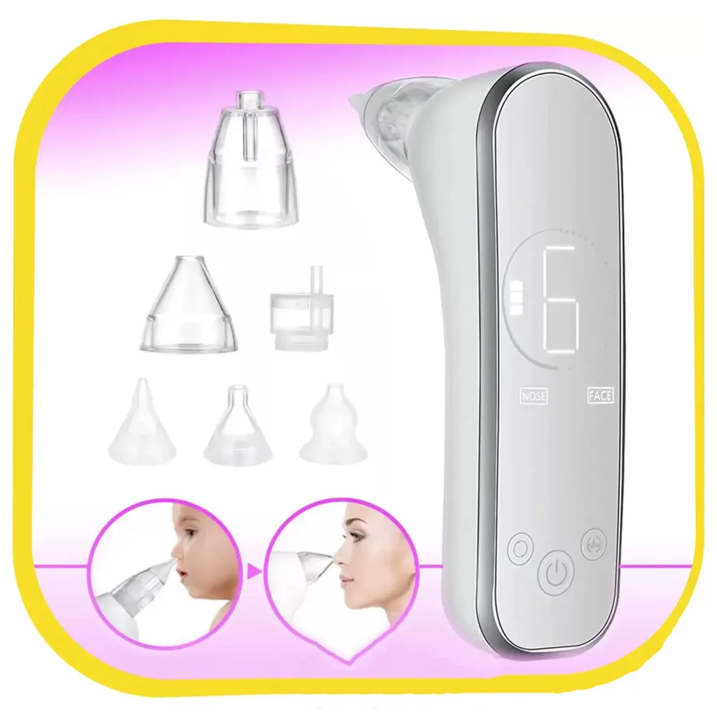 پوار برقی چیکو یا مکنده بینی و صورت 2کاره شارژی قابل شستشو Chicco