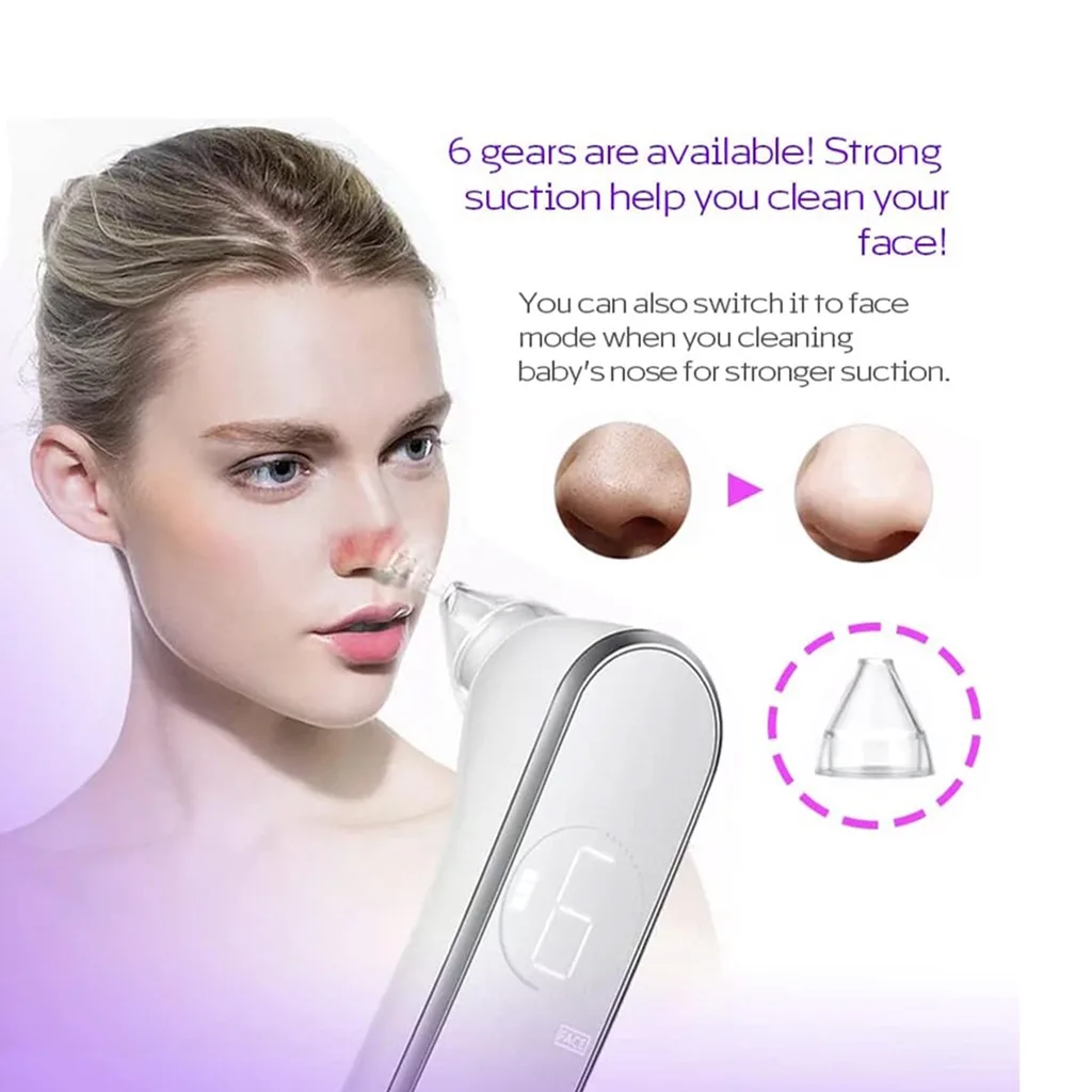 پوار برقی چیکو یا مکنده بینی و صورت 2کاره شارژی قابل شستشو Chicco