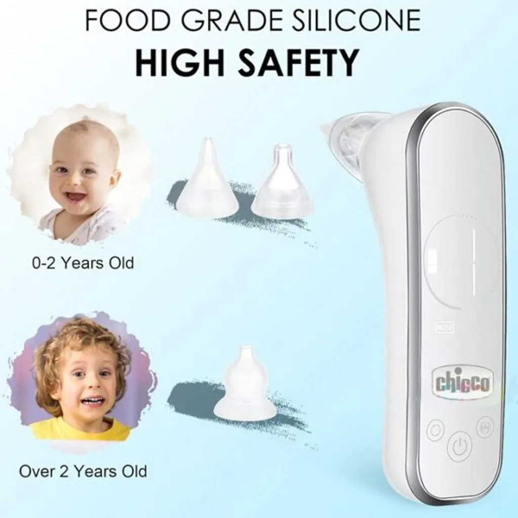 پوار برقی چیکو یا مکنده بینی و صورت 2کاره شارژی قابل شستشو Chicco