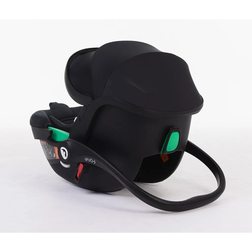 ست کالسکه کریر فورته Travel مسافرتی دسته چرم عصایی ایتالیایی Forte