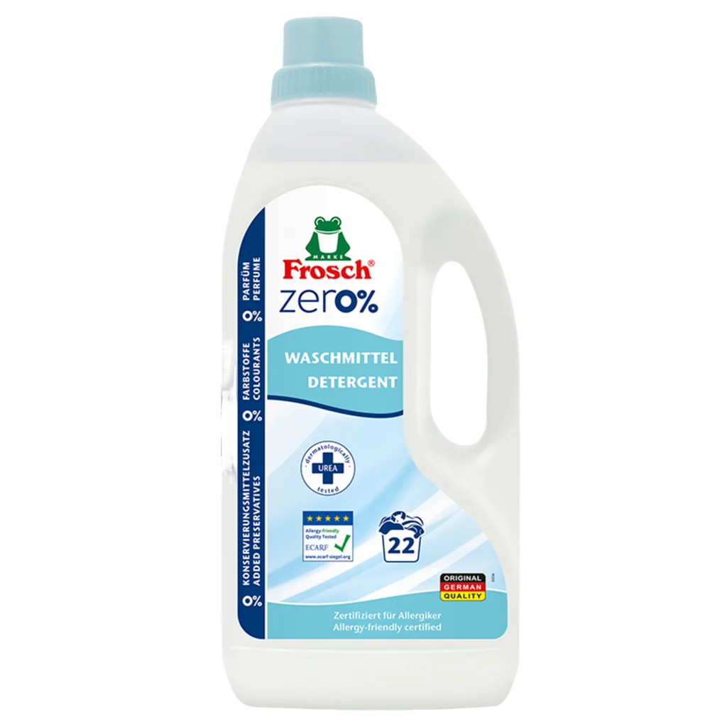 مایع نرم کننده لباس فروش آلمان Zero پوست های حساس 750میل Frosch