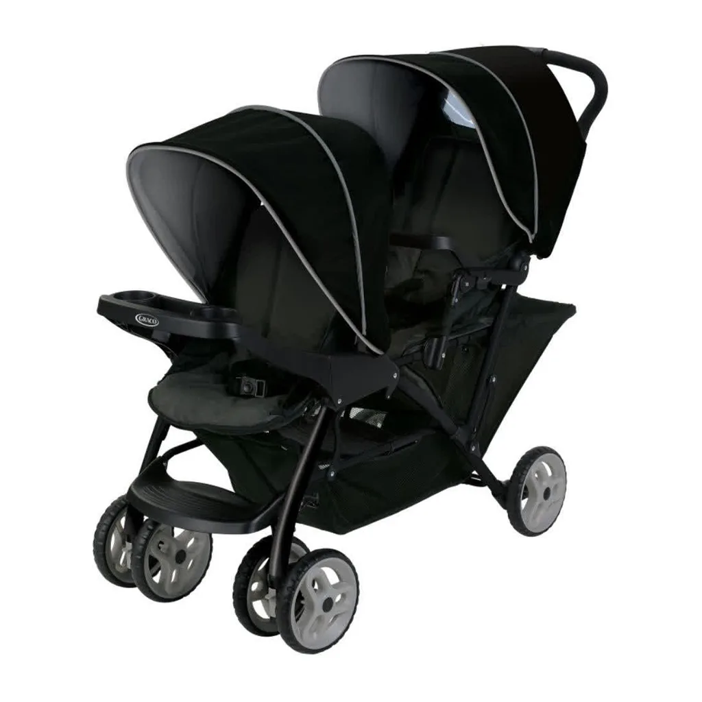 کالسکه 2قلو گراکو stadium duo با تحمل وزن 30کیلو Graco