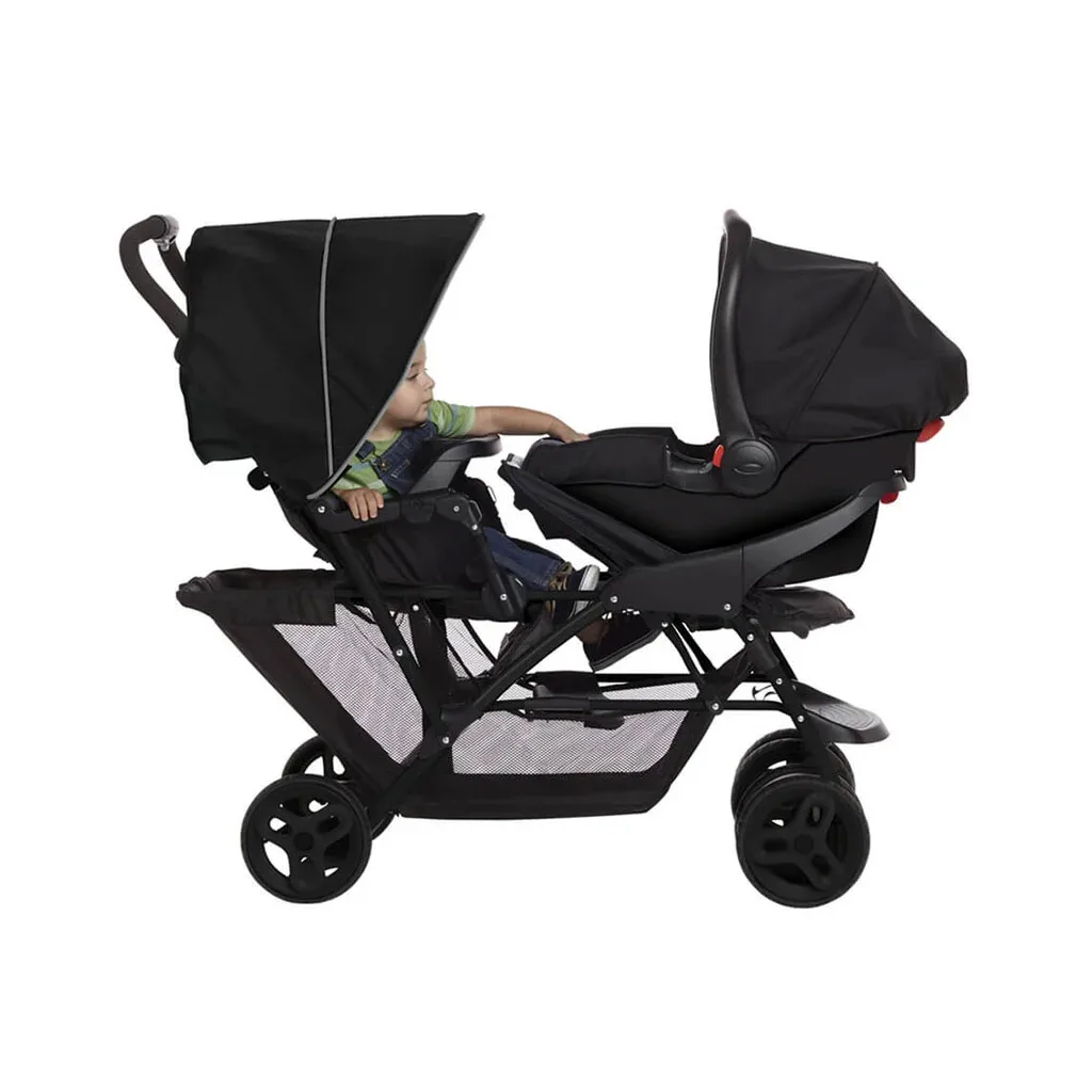 کالسکه 2قلو گراکو stadium duo با تحمل وزن 30کیلو Graco