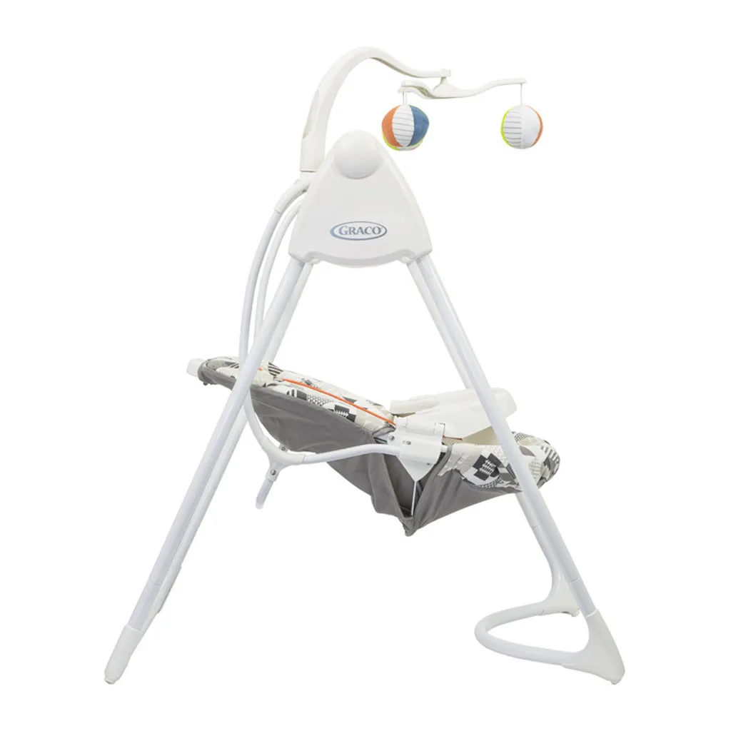 تاب برقی گراکو مدل swing loving hug patchwork مثلث اشكال هندسی Graco