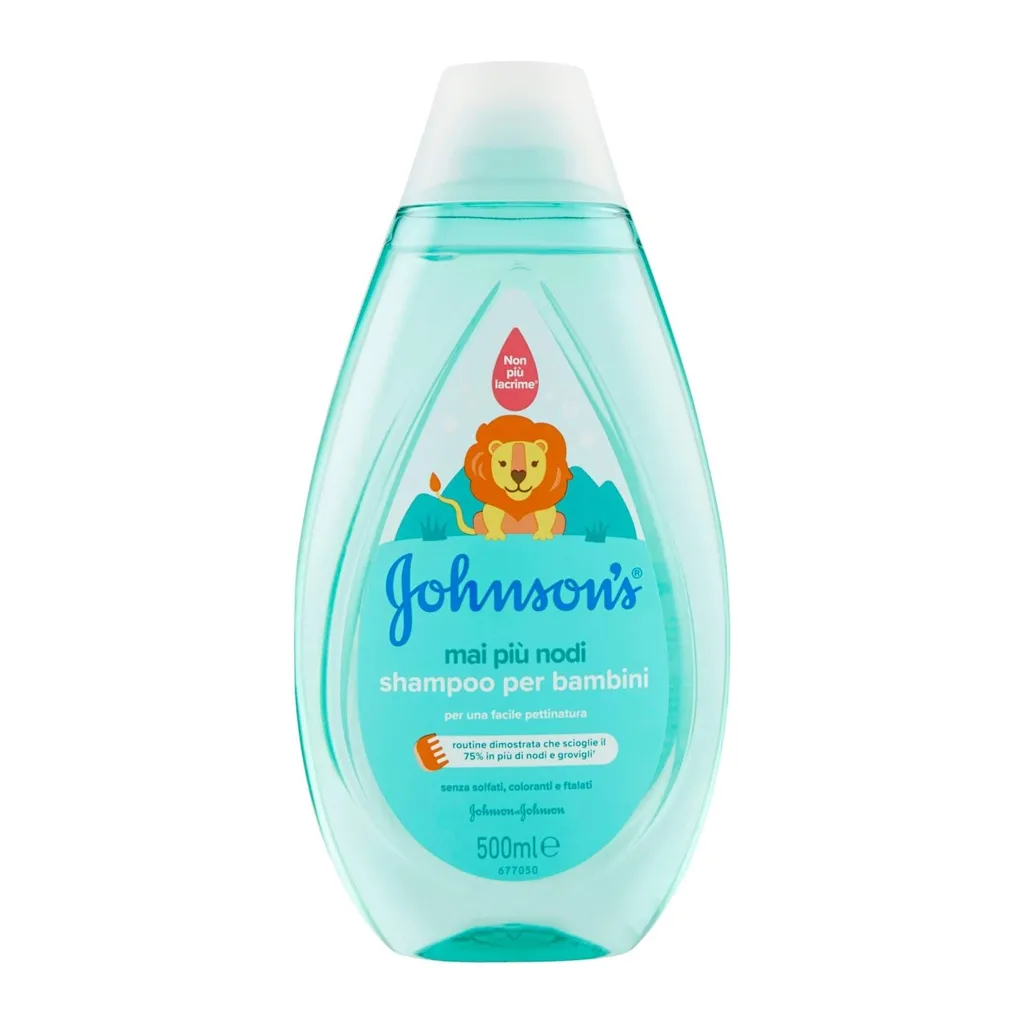 شامپو سروبدن گره بازکن طرح شیر جانسون Johnsons