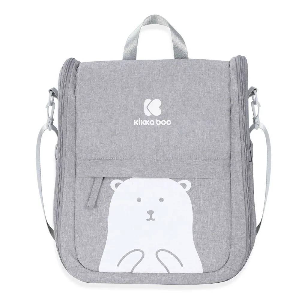 کیف تخت شو کیکابو Travel bed bear خرس تشک پشه بند 2کاره Kikkaboo