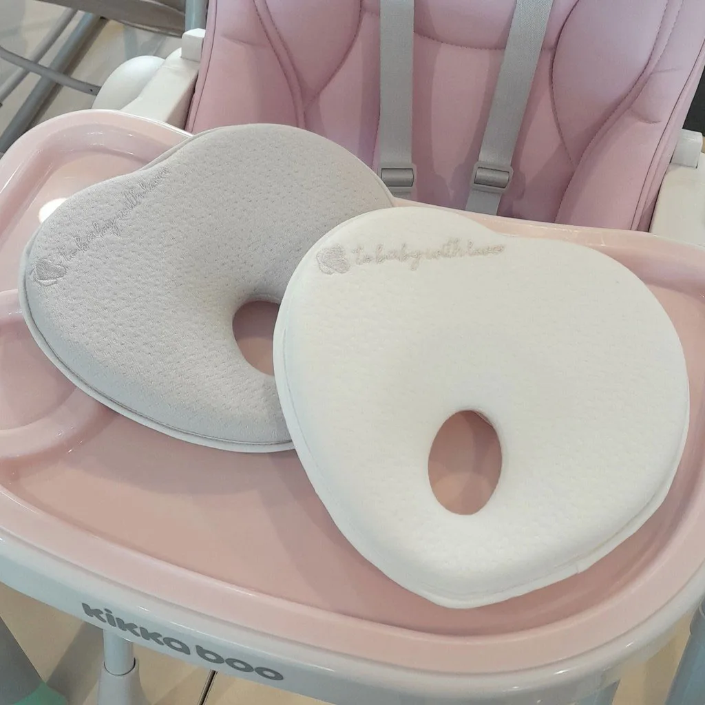 بالش مموری فوم کیکابو مدل قلب Ergonomic Heart Pillow طبی Kikkaboo