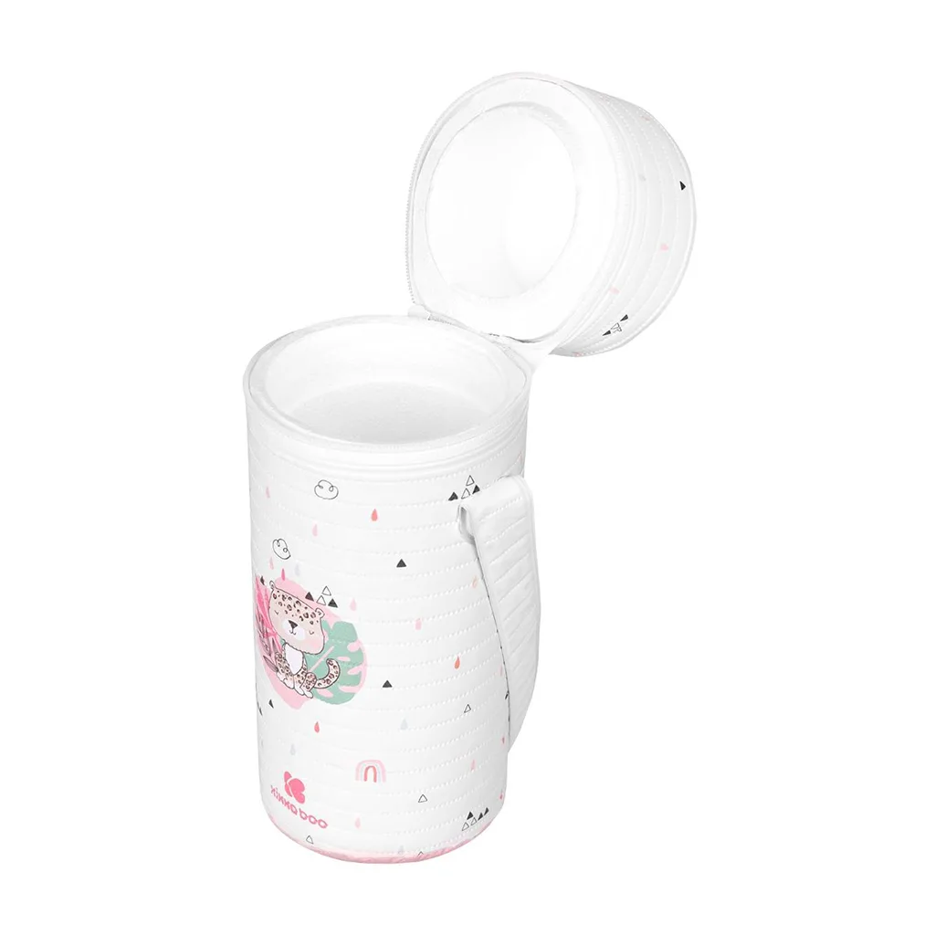 کیف فلاسک شیشه شیر کیکابو مدل Savanna عایق حرارتی Kikkaboo