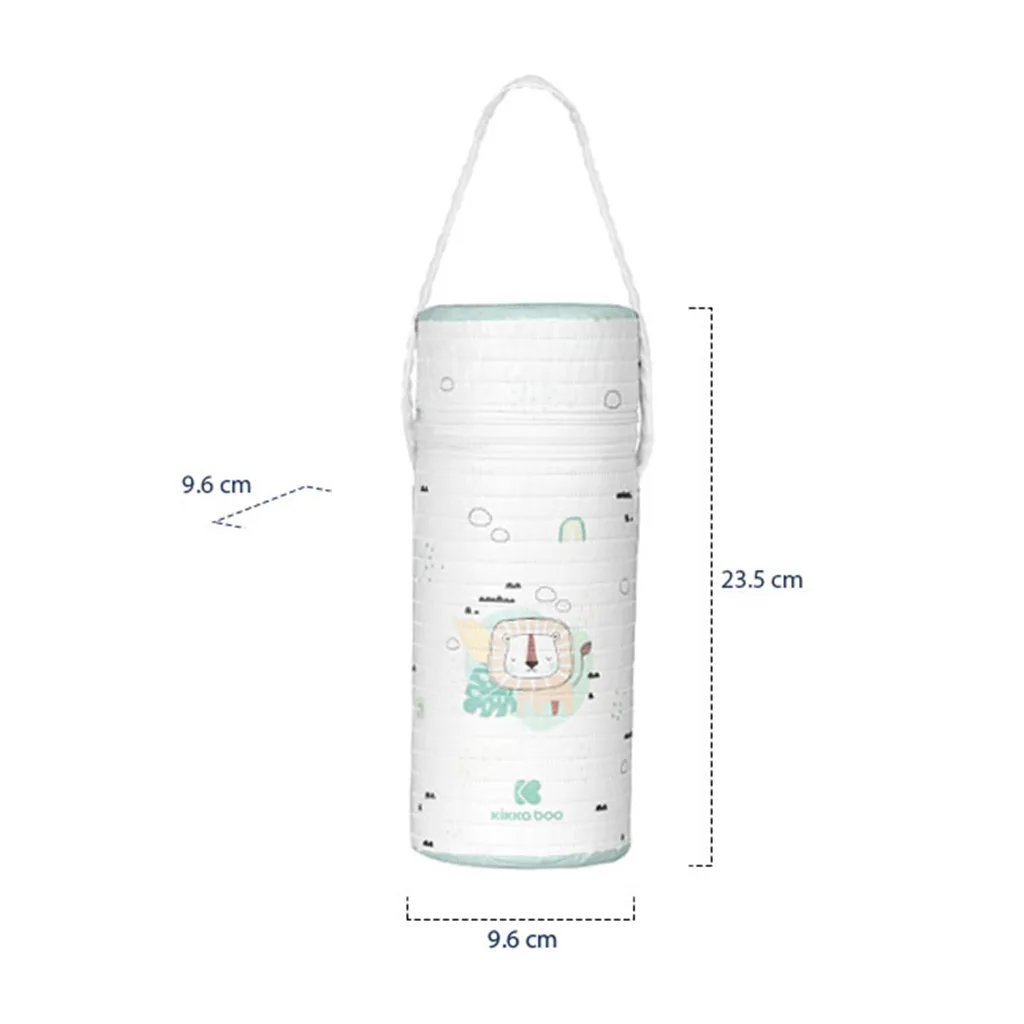 کیف فلاسک شیشه شیر کیکابو مدل Savanna عایق حرارتی Kikkaboo