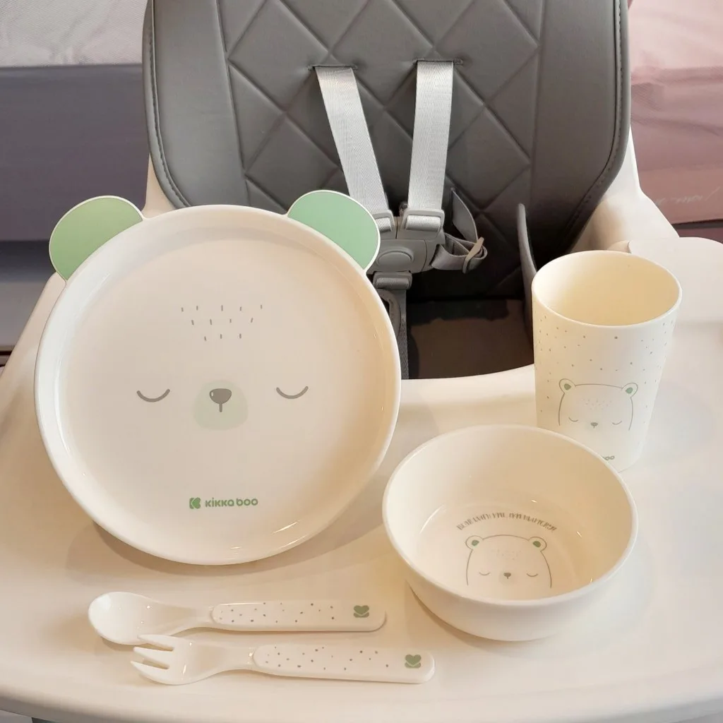 ظرف ملامین کیکابو Tablewear set bear with me خرس 6+ماه Kikkaboo
