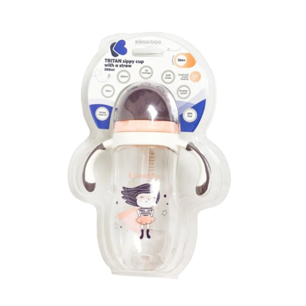 ليوان نی دار كيكابو Tritan super دسته دار 12+ماه 300ميل Kikkaboo