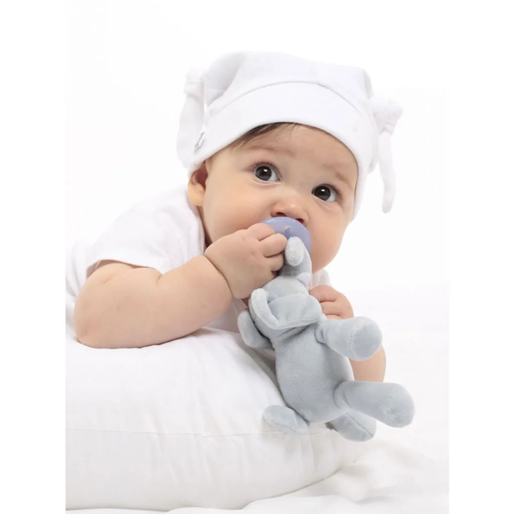 پستانك گرد 0+ انگشتي عروسكي خرگوش Minik oioi