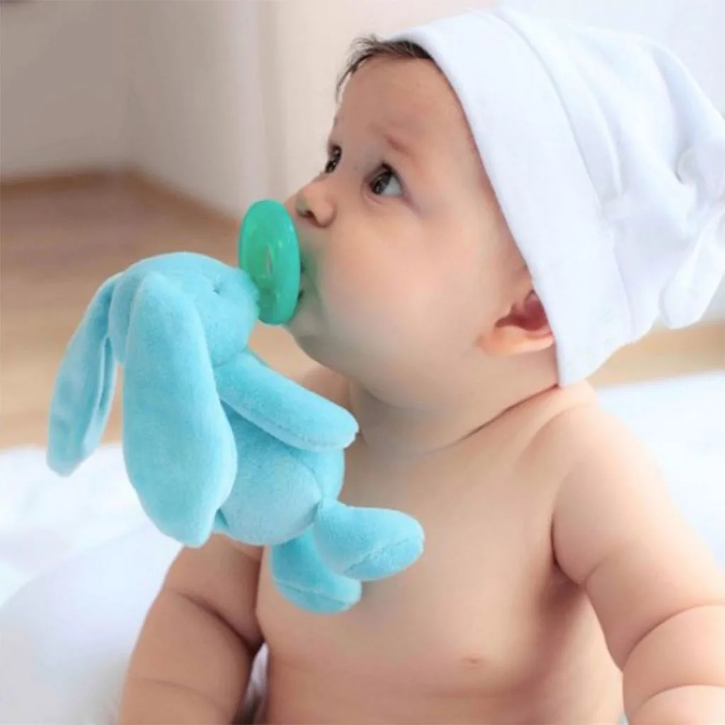 پستانك گرد 0+ انگشتي عروسكي خرگوش Minik oioi