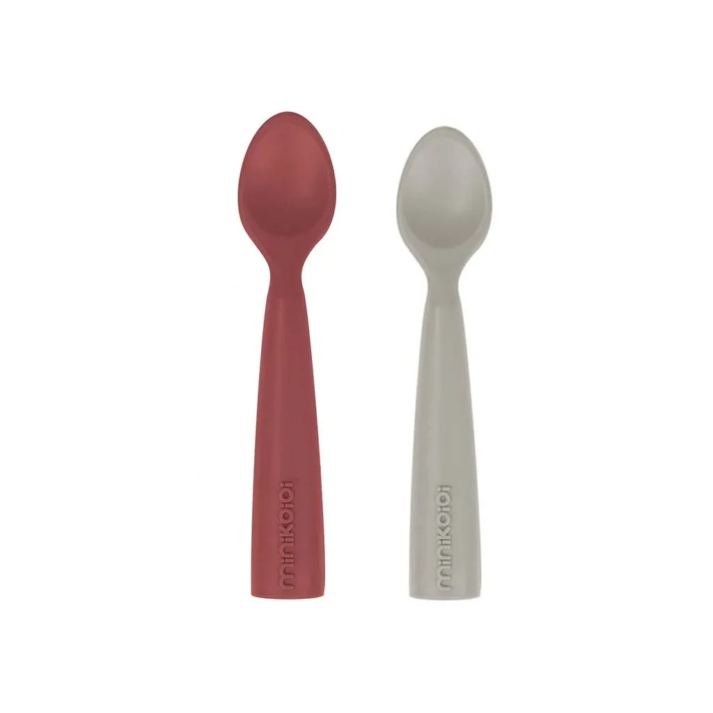 قاشق مینیک اوی اوی Scoopers سیلیکونی 2عددی Minik oioi