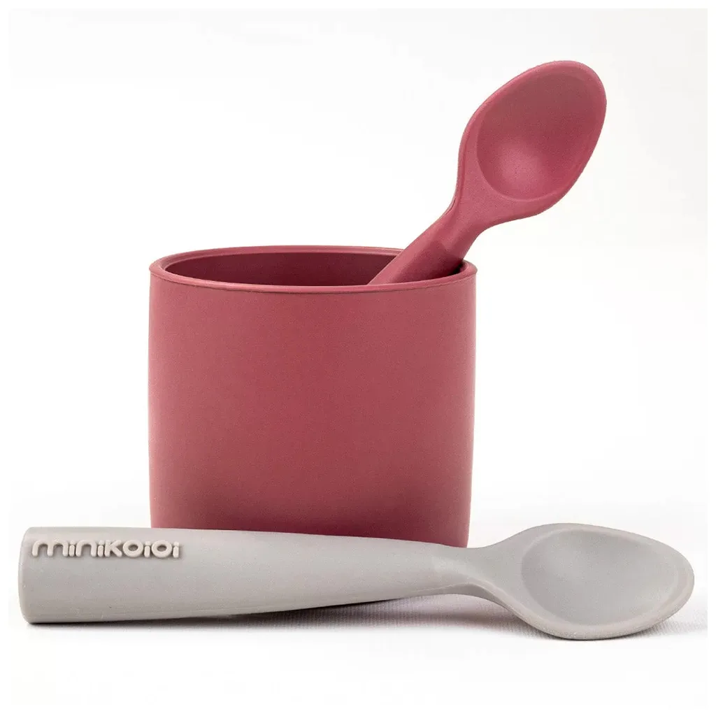 قاشق مینیک اوی اوی Scoopers سیلیکونی 2عددی Minik oioi