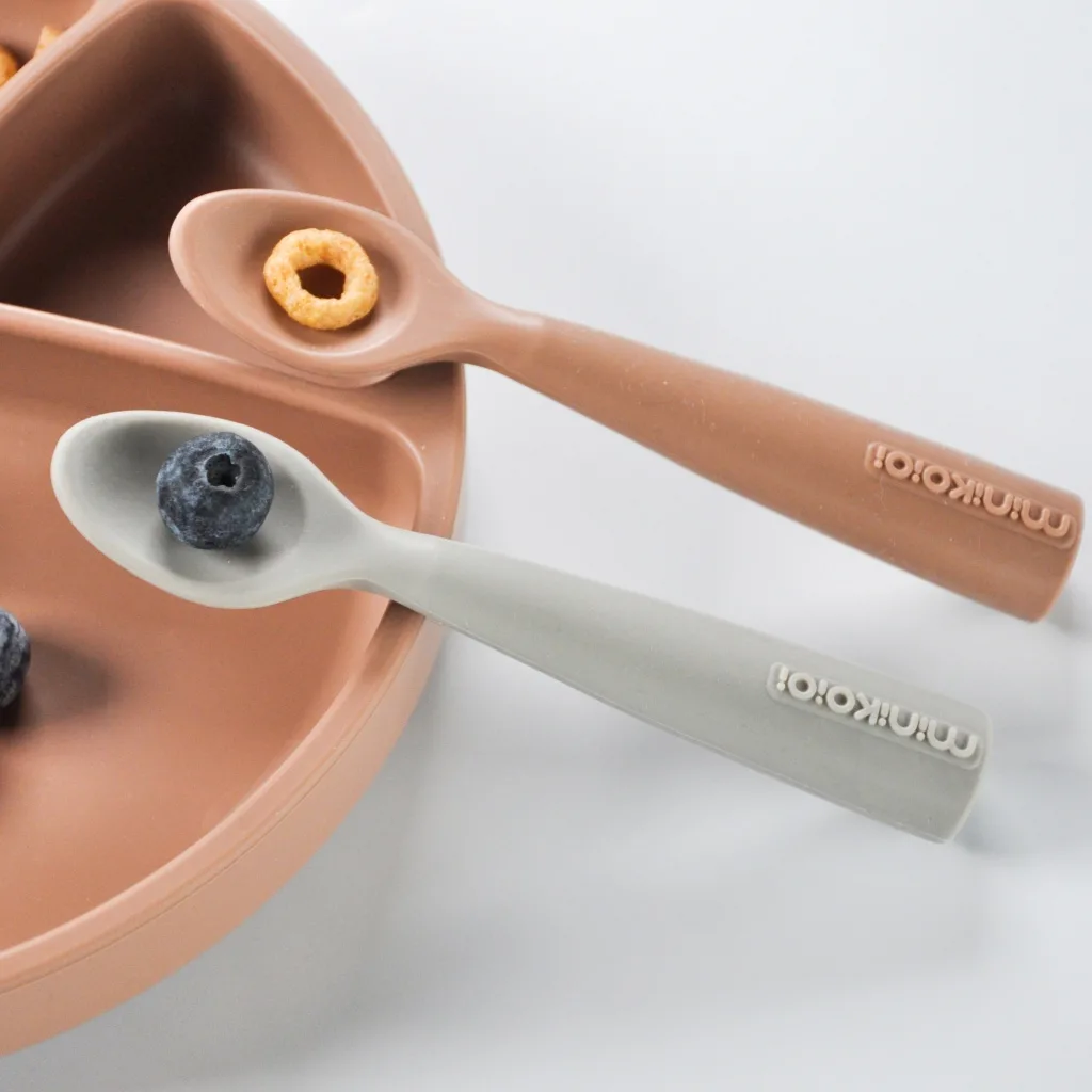 قاشق مینیک اوی اوی Scoopers سیلیکونی 2عددی Minik oioi