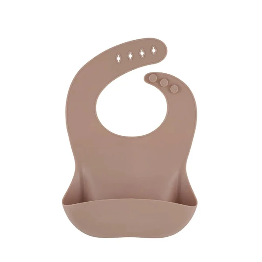 پیشبند سیلیکونی مینیک اوی اوی مدل Basicd Bib کاسه ای قابل تنظیم Minikoioi