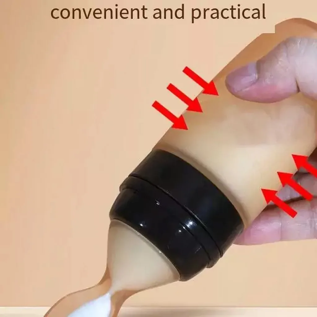 DG102 سرلاک خوری دکتر جیم 90میل 4+ماه سیلیکونی موم عسل ساده Dr GYM