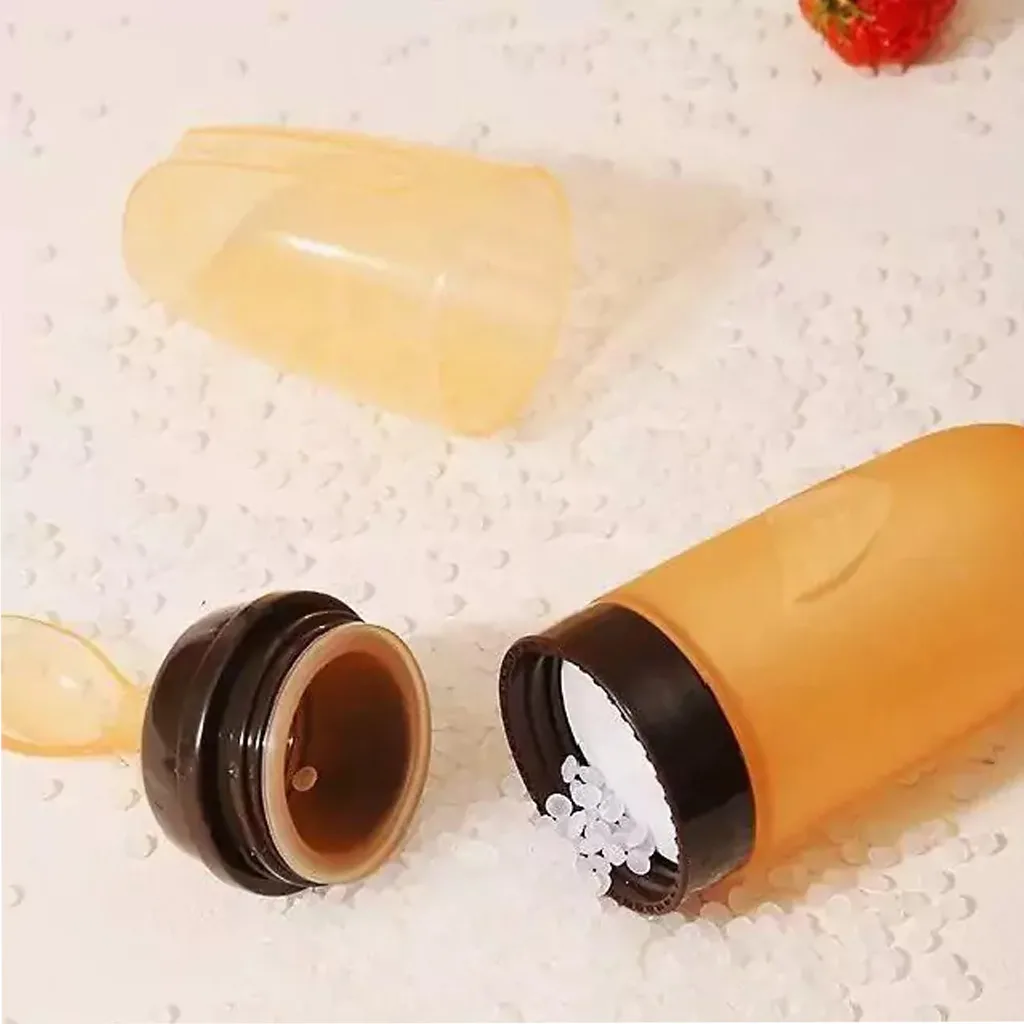 DG102 سرلاک خوری دکتر جیم 90میل 4+ماه سیلیکونی موم عسل ساده Dr GYM