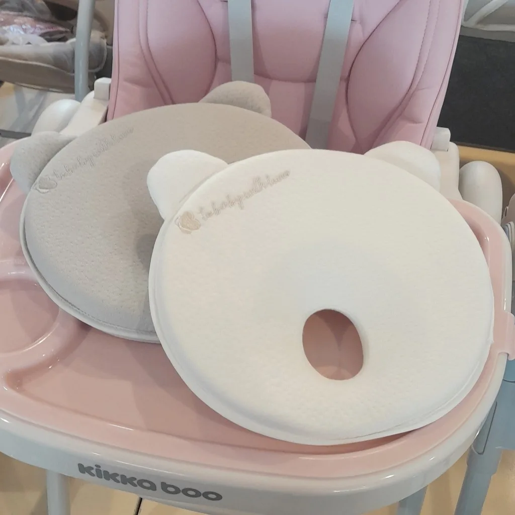 بالش مموری فوم کیکابو مدل خرسی Ergonomic Bear Pillow طبی Kikkaboo