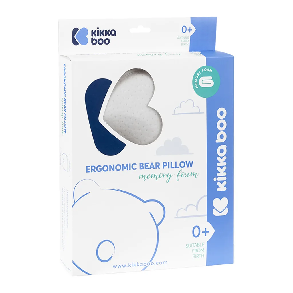 بالش مموری فوم طرح خرسی کیکابو Kikkaboo